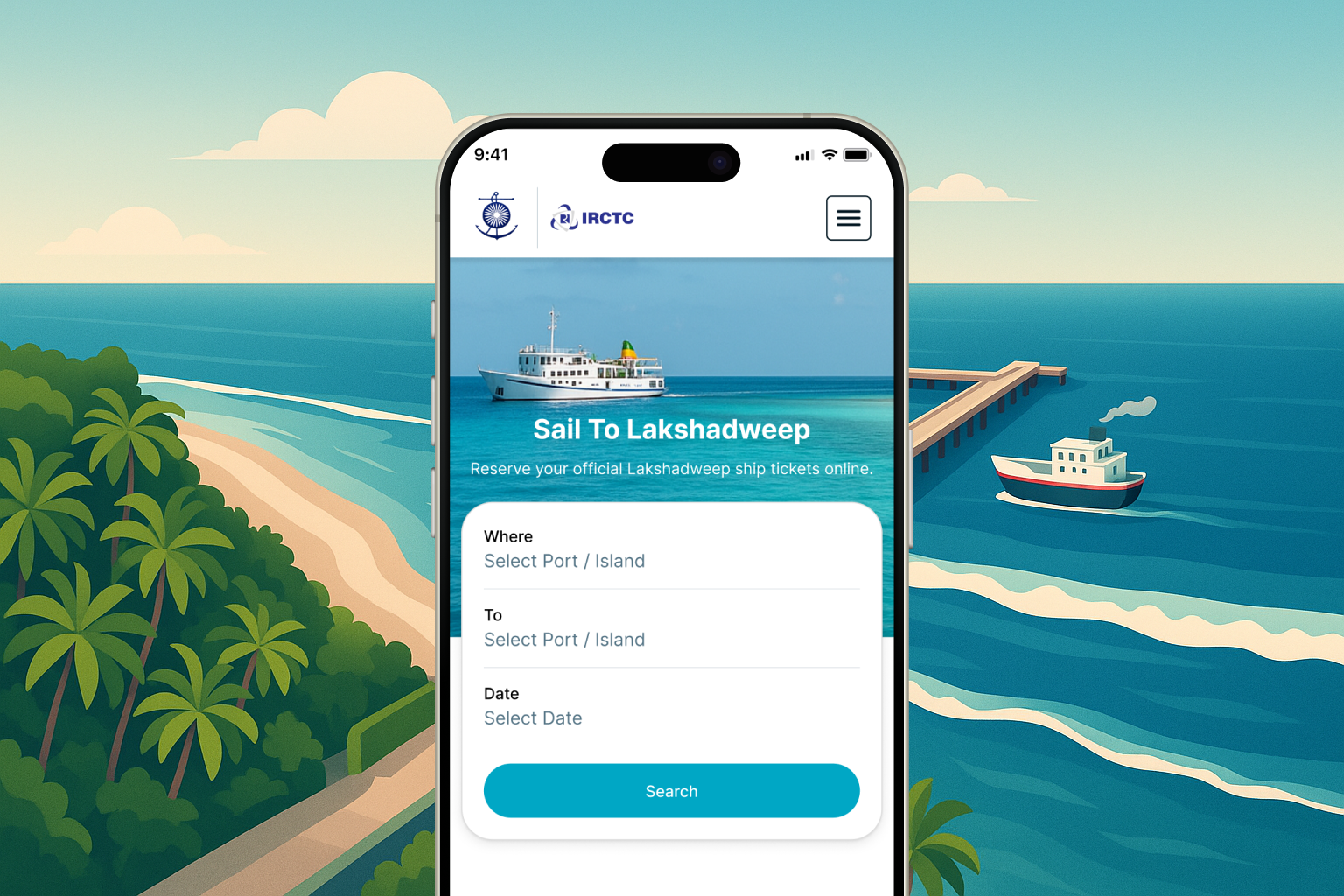 Lakshadweep Ship Ticketing & Operations Ecosystem